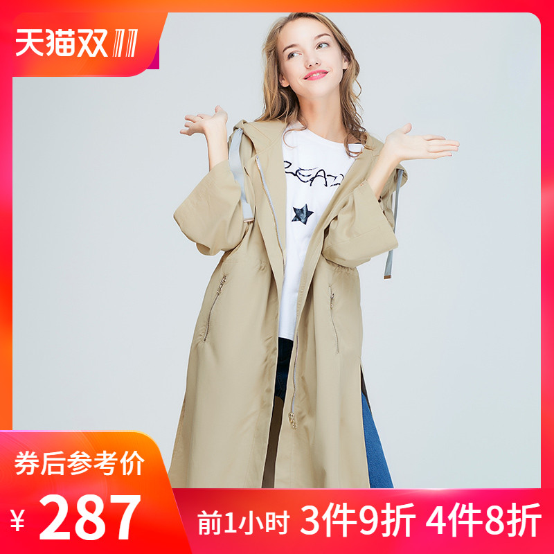 Trench pour femme LAGOGO    en Polyester - Ref 3226858 Image 1