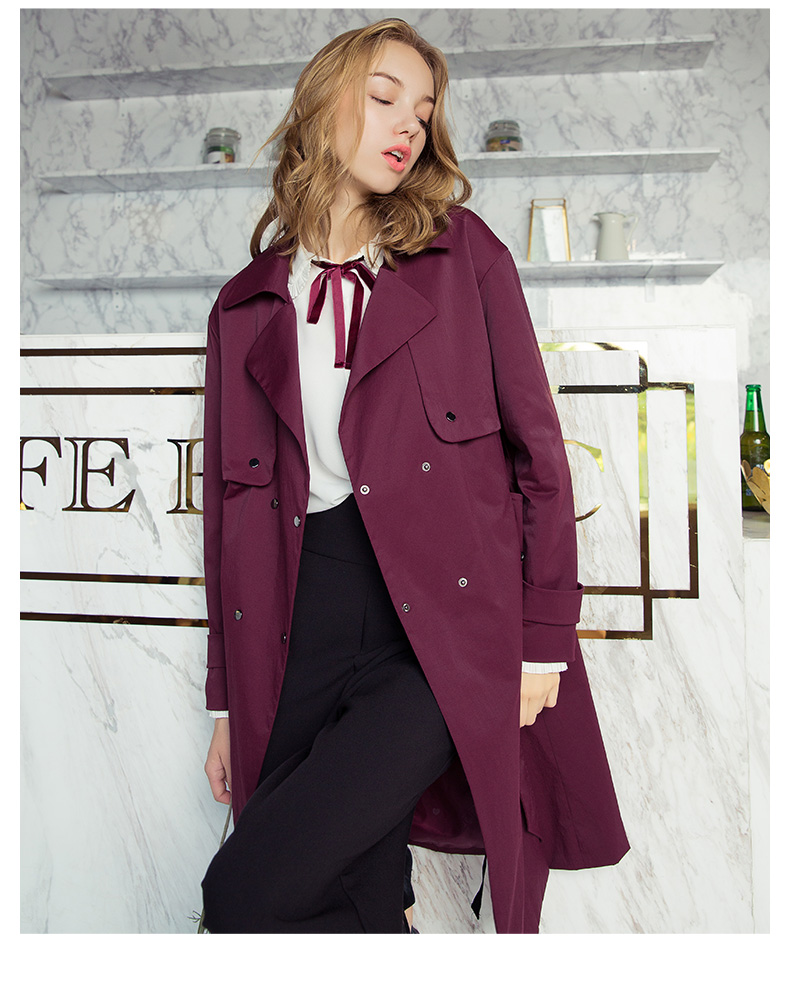 Trench pour femme LAGOGO    en Nylon - Ref 3226386 Image 9