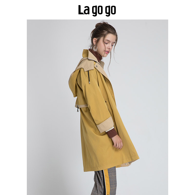 Trench pour femme LAGOGO    en Polyester - Ref 3226998 Image 3