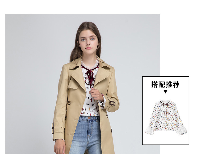Trench pour femme LAGOGO    en Coton - Ref 3227934 Image 30