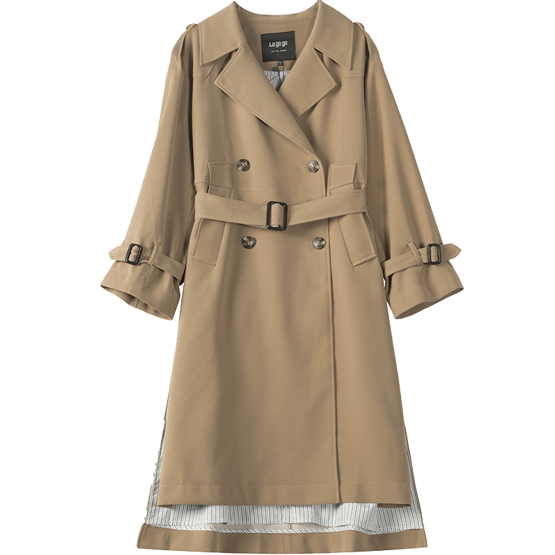 Trench pour femme LAGOGO    en Polyester - Ref 3227436 Image 5