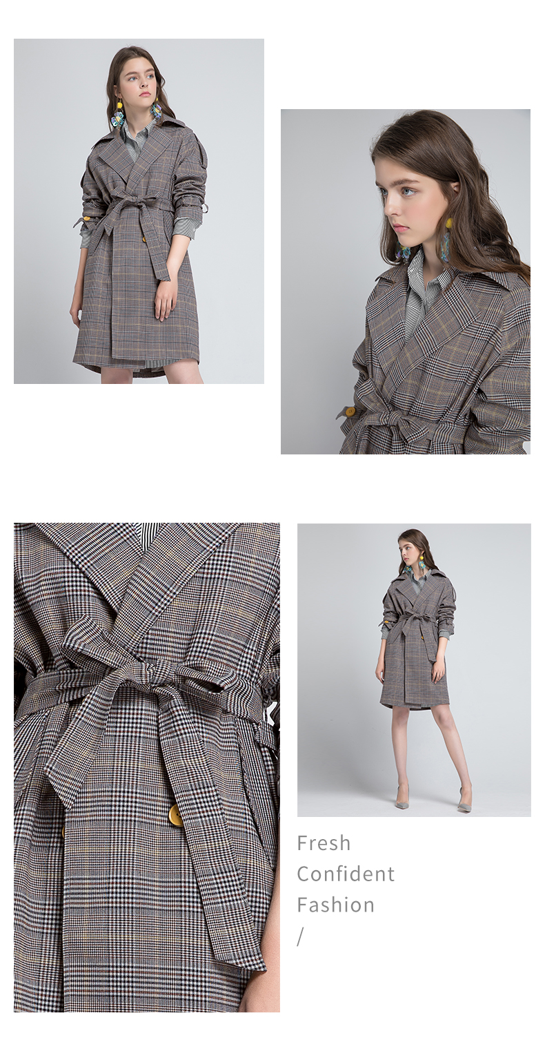 Trench pour femme LAGOGO    en Polyester - Ref 3227180 Image 30