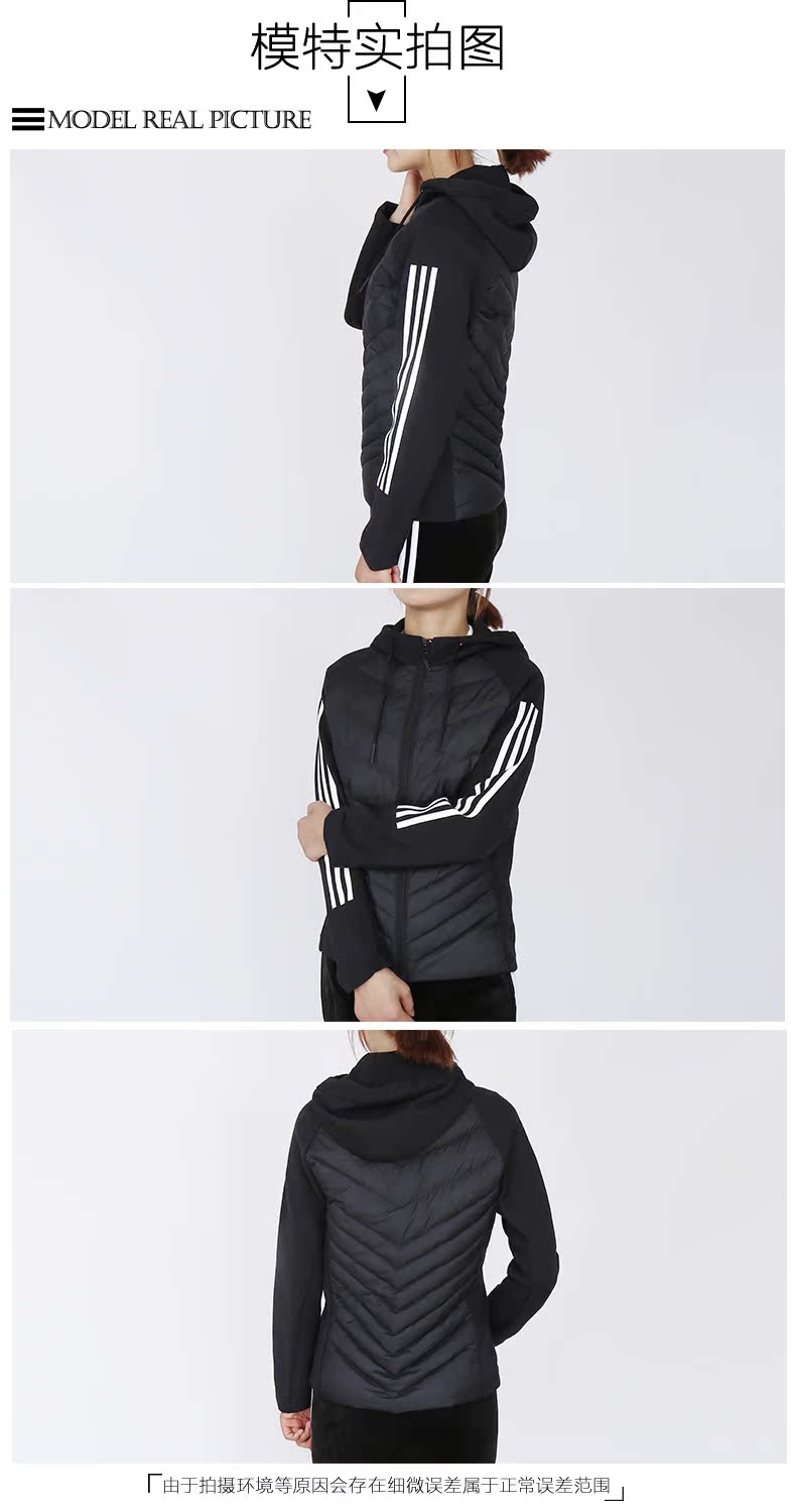 Adidas NEO Womens 2018 mùa thu áo khoác thể thao mới ấm áp giản dị trùm đầu xuống áo khoác DM4349 - Thể thao xuống áo khoác áo khoác lông vũ uniqlo