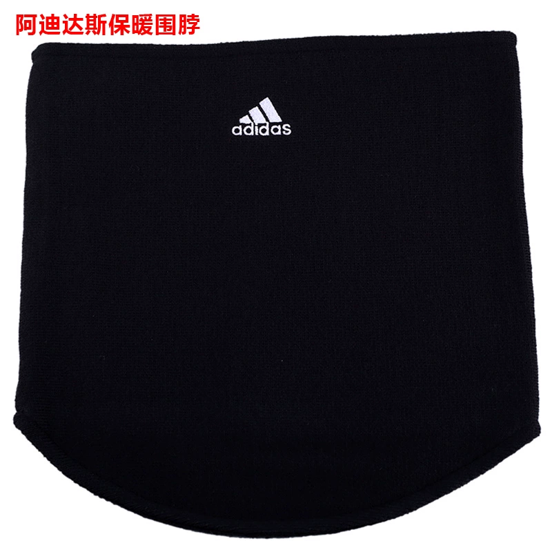 Adidas bib mùa đông đào tạo bóng đá ấm áp đa chức năng đan cổ áo chạy thể thao W67131