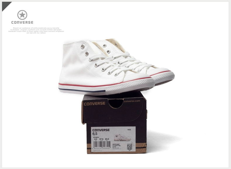 Giày converse nữ 2018 mới cổ điển đơn giản thời trang thể thao giày cao cấp giản dị