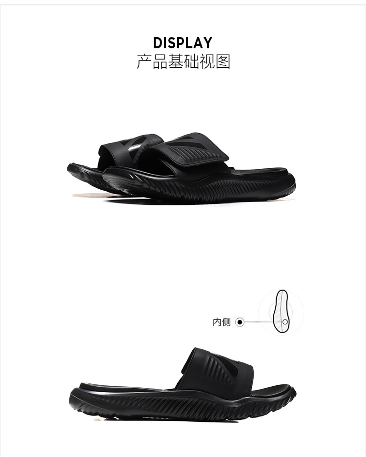 Dép Adidas nam 2018 mùa thu mới mềm mại mới Velcro giày thể thao từ pad đi biển B41720 dép sục crocs