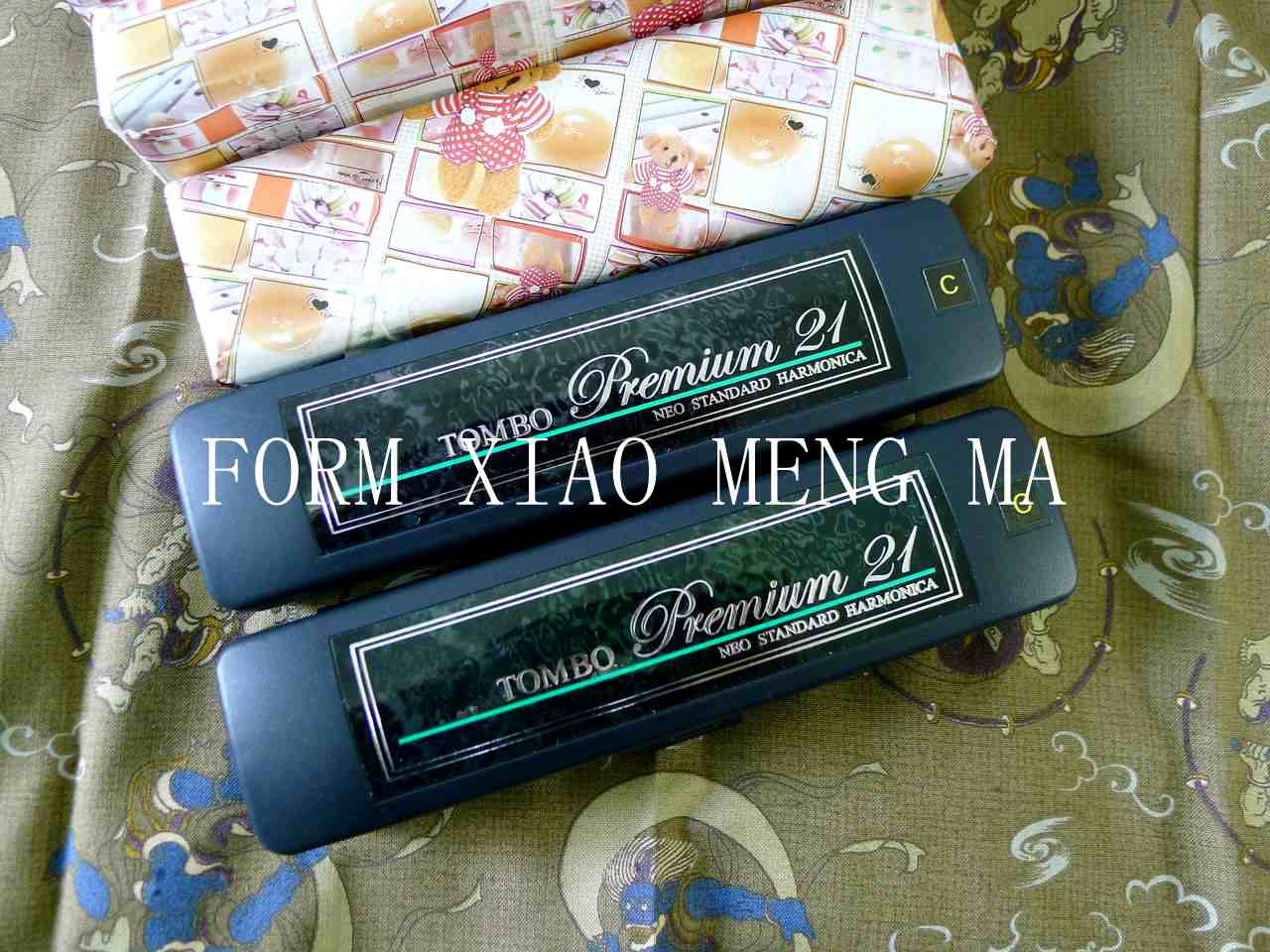 Japan made Tombo Tombo 3521 reconstructive harmonica resin Zenger to send original cleaning fluid