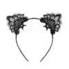 Cat ears hair band Playful cute lace cat girl hair band hair ornament