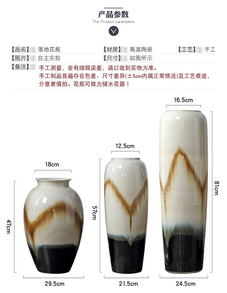 European ceramic vase of large sitting room lucky bamboo flower arranging porcelain household act the role ofing is tasted hotel retro creative furnishing articles