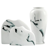 Новая китайская керамическая ваза творческие дома ювелирные изделия гостиная комната для учебной комнаты Zen Опущное крыльцо телевизионное шкаф цветочный фарфор