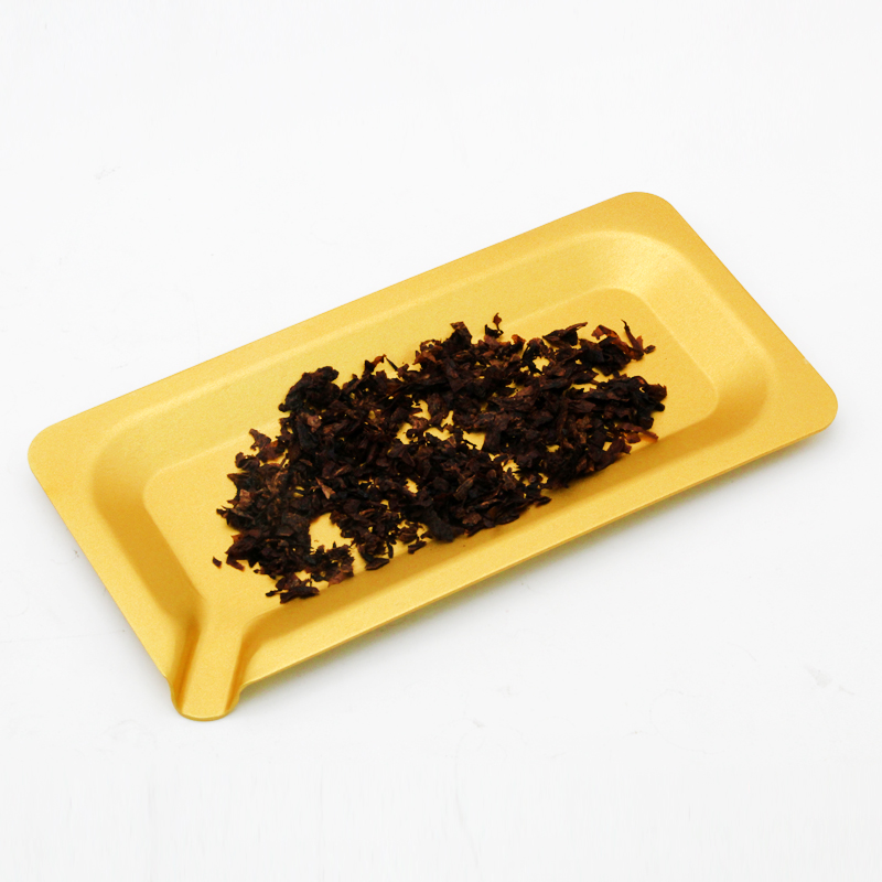 Lafuli Tobacco Refresher Tray Aluminum Tobacco Refresher Basin Cigar Holder Bracket Ashtray Combination Two Piece Set