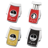 Lafuli сигарная резка портативная V -обратная сигарная сигарная личность металлическая сигара и торпеда вырезанная полуавтоматическая сигара