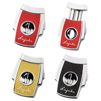 Lafuli сигарная резка портативная V -обратная сигарная сигарная личность металлическая сигара и торпеда вырезанная полуавтоматическая сигара