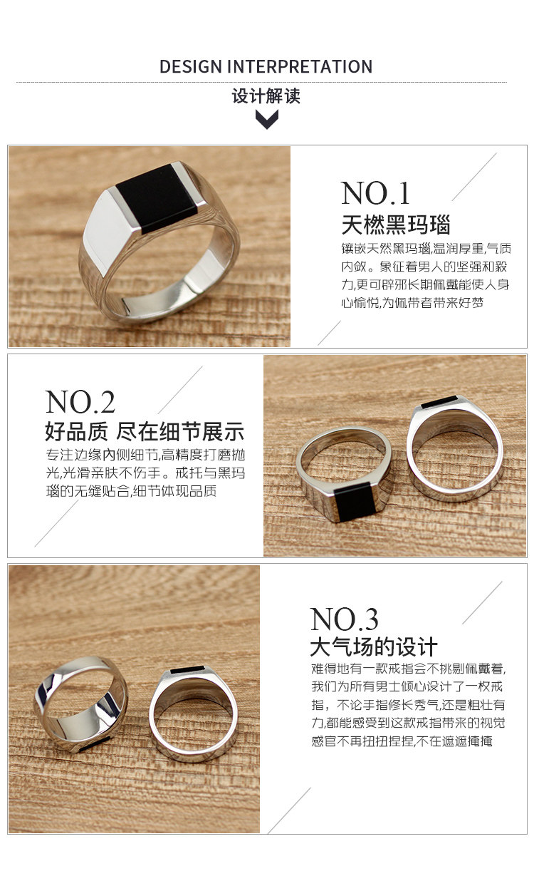 Bague homme OTHER   en Acier au titane - Ref 3086969 Image 10