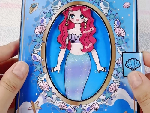 Кукла для одевания, набор материалов, небольшая сумка, «сделай сам», русалка