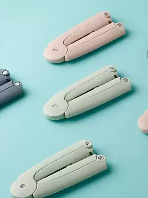 Travel portable foldable clothes shelf travel travel artifact toiletries household multifunctional hangers