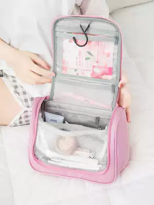 Travel wash bag multi-function female male travel portable set large capacity dry and wet separation storage bag cosmetic bag tide