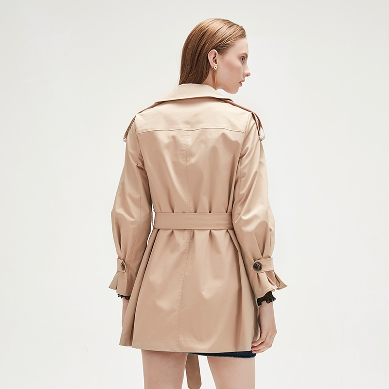 Trench pour femme INSUN   en Polyester - Ref 3226356 Image 5