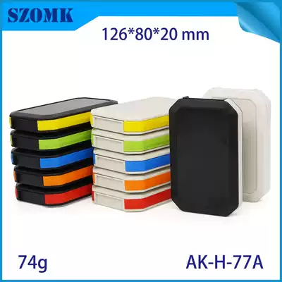 New hand grip plastic housing remote control instrument IP65 Waterproof housing AK-H-77a with battery box