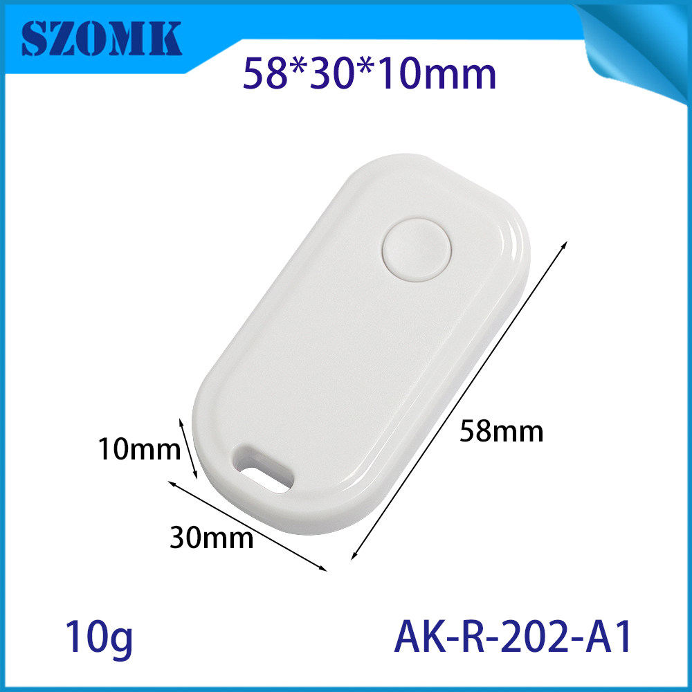 SZOMK塑料壳体追踪器fitag外壳手机定位器防丢器ABS外壳加工R-202