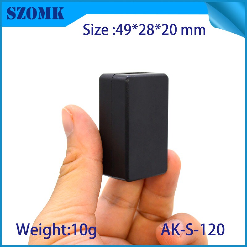奥科姆49*28*20标准控制器塑料外壳接线壳体带出线孔小型盒子S120