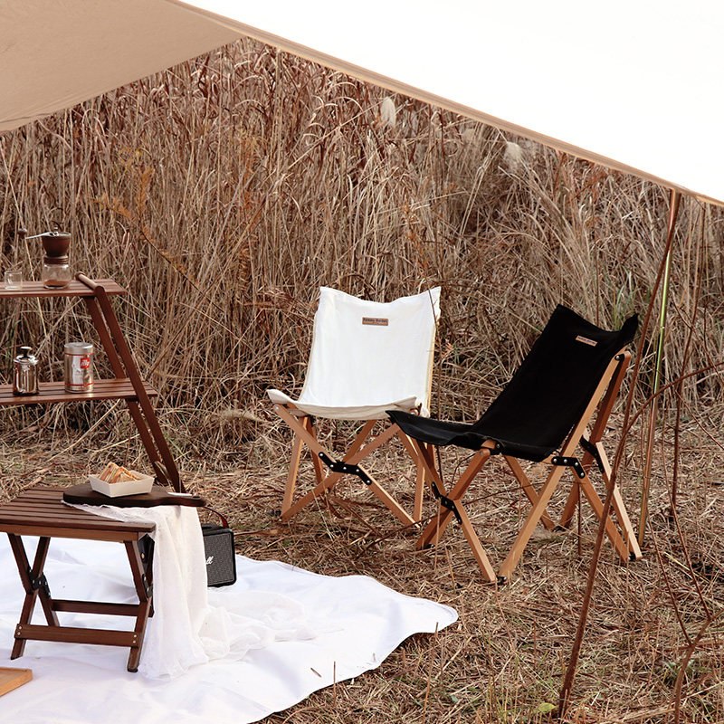 Outdoor equipped with fine arts canvas chair portable backfolded stool picnic beech canvas casual camping chair
