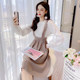 Autumn women's clothing 2022 new western style fashion chic fake two-piece stitching thin and light and familiar style knitted dress