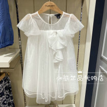 43 discount EK dress for childrens clothing special cabinet 21 summer girl child white dress EKOWB2621Q