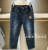 Teenie Weenie Bear Counter 20 Spring Girls Jeans TKTJ201151A TJ201151A