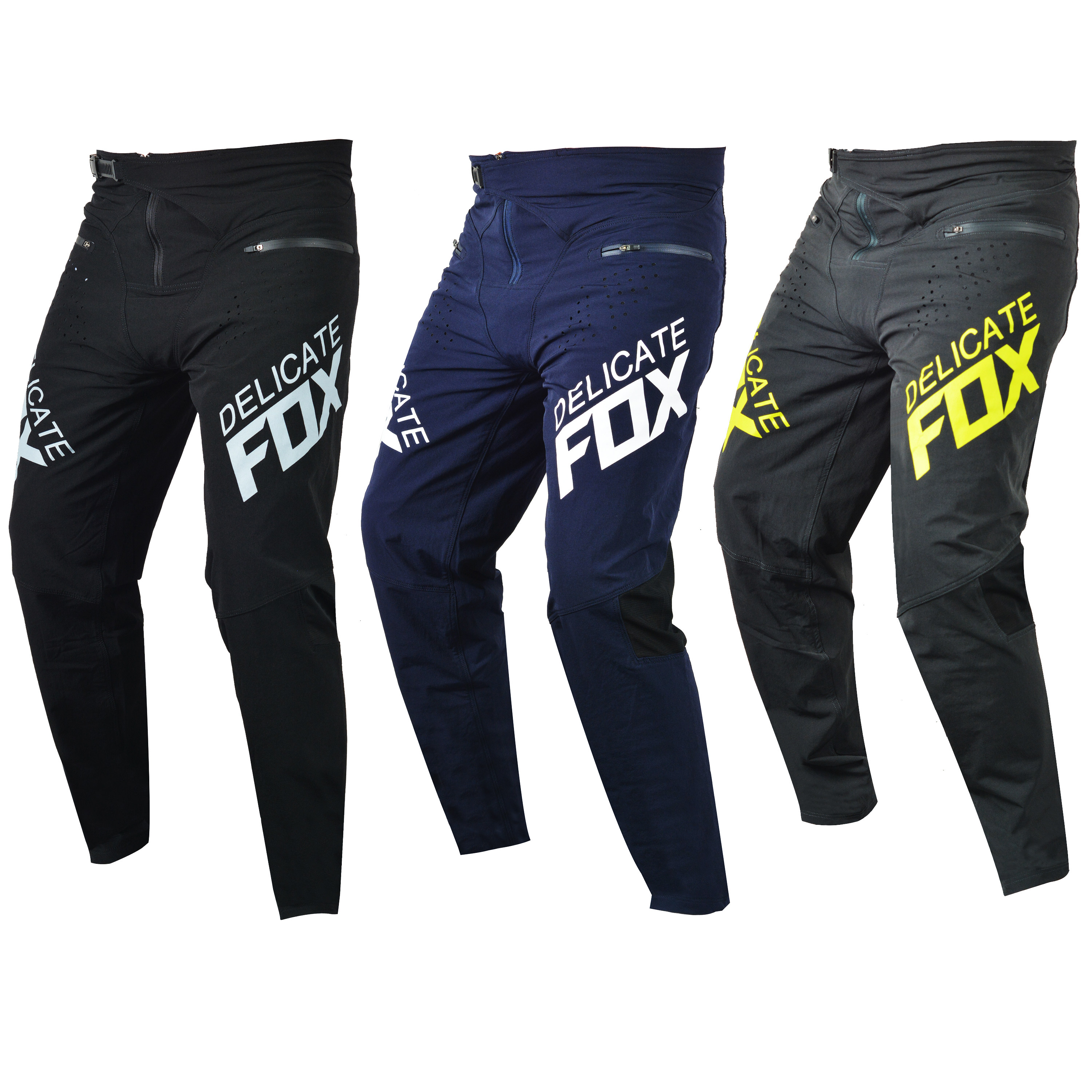 delicate fox bicycle motorcycle mountain off-road MTB high elastic downhill pants men's pants
