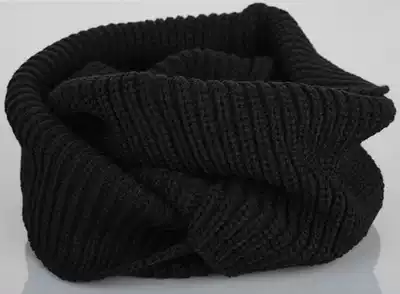 South Korea autumn and winter women's solid color wool bib pullover Korean tide winter students thick warm scarf New