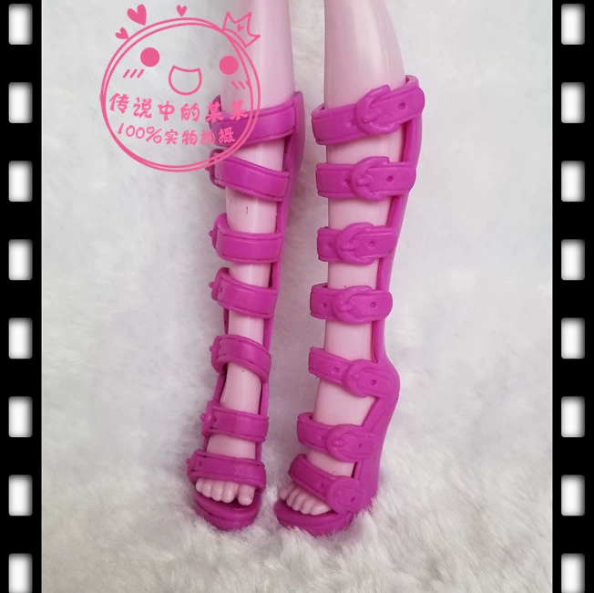 Сапожки для кукол (Monster High) лицензированные — разноцветные, оригинальные рассыпные пары, для фэшн-кукол