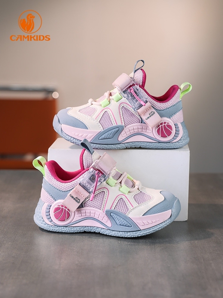 Kemutong Children's Shoes, Girls' Sports Shoes, Breathable Soft Sole, Lightweight Double Mesh Surface, Spring and Autumn 2026 New Children's Running Shoes — 5