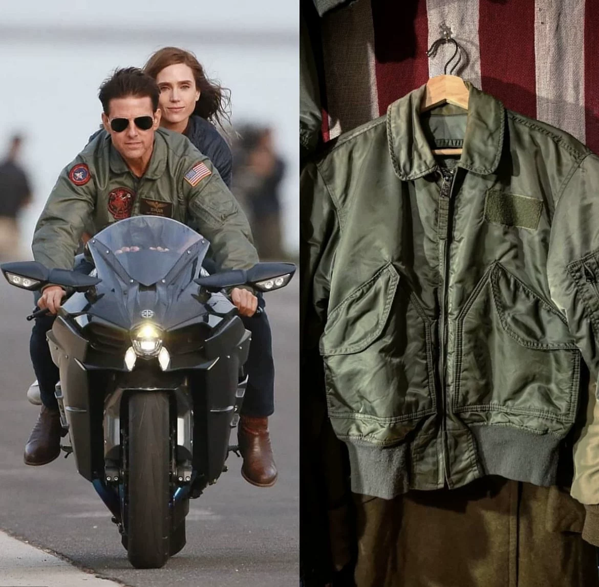 Alpha alpha classic flight jacket cwu45P cotton jacket