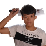 Новинка в ножевых ножницах, заправляя реквизит, творческое зло, страшное, шутка целого человека, игрушка для молотка