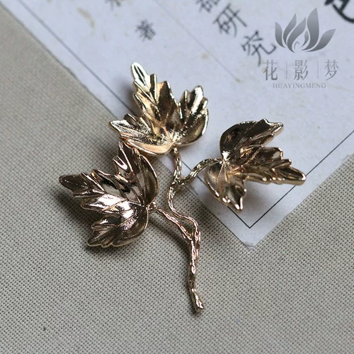 Латунная китайская шпилька, аксессуар для волос, аксессуары