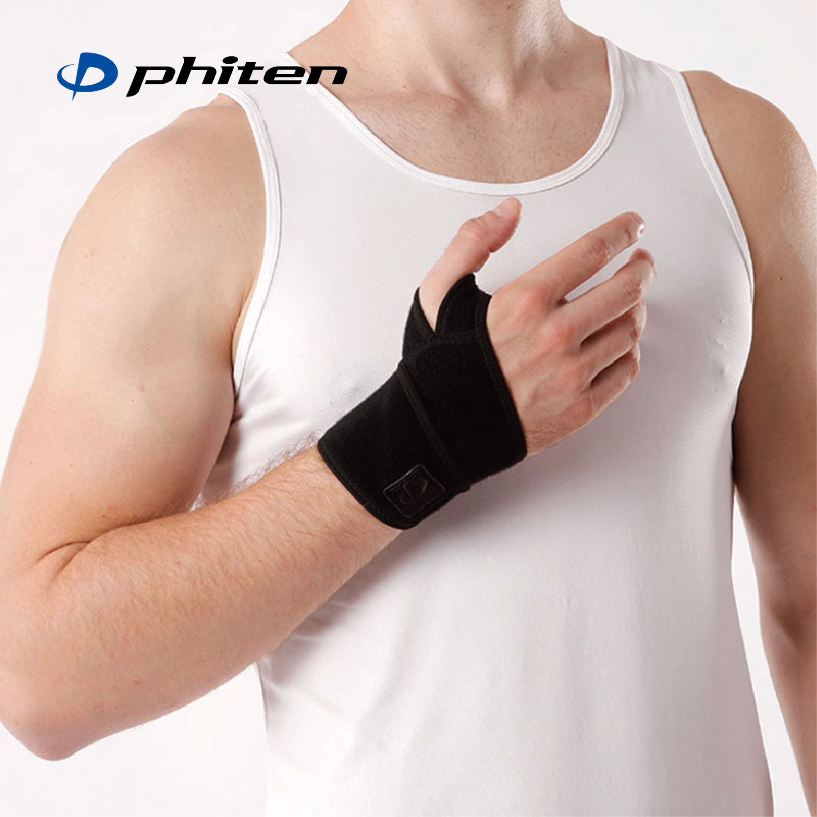 Phiten law rattan Japan imported sports wrist guard e-sports sprain warm breathable strong fixed