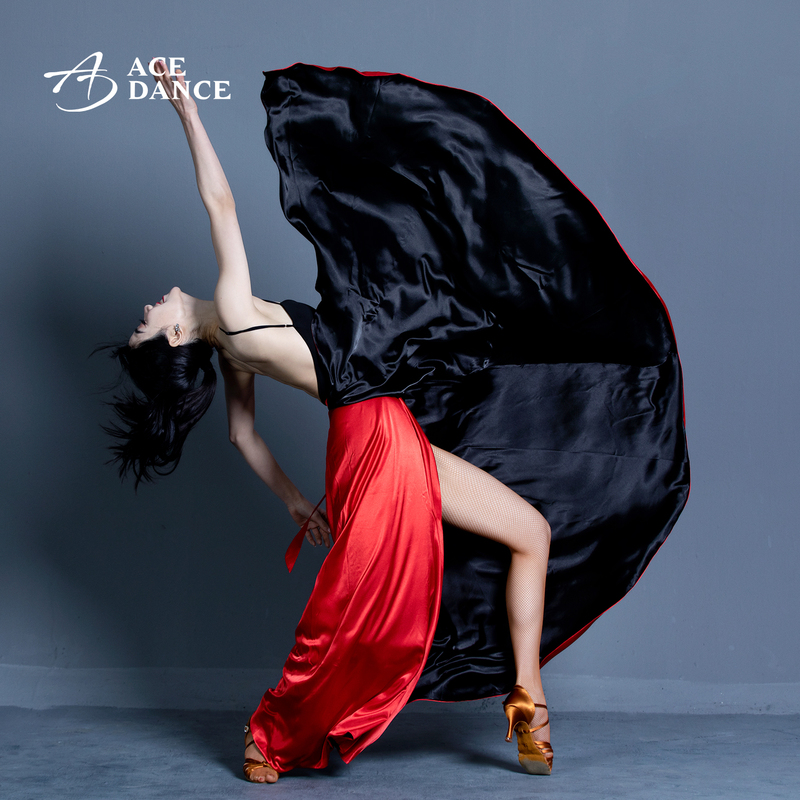 Acedance Latin Dancer Adult Professional Spanish Bullfighting Dance Skirt Flamenco Performance Skirt Wq222