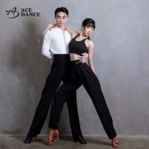 ACE Dance Treasures Latin Dance Pants Morden Dance Pants Summing Winter Men and women Lovers N