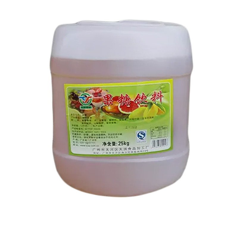 Beverage raw material supply yellow fructose 25kg Tianyuan fructose berry glucose syrup factory direct sales