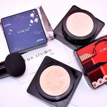 Ruo Ruo water tender concealer mushroom air cushion BB cream easy makeup moisturizing and permeable mushroom powder puff soft skin-friendly and uniform