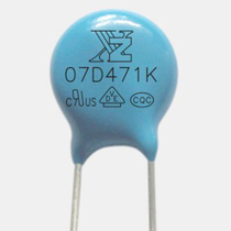 Series of components such as varistor VDR ZOV ZX 07D471K 511K 511K 07D 07D