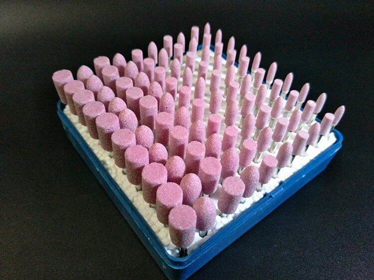 Special grinding wheel grinding heads jade metal polishing clamping head 3MM handle DIY cylindrical cone