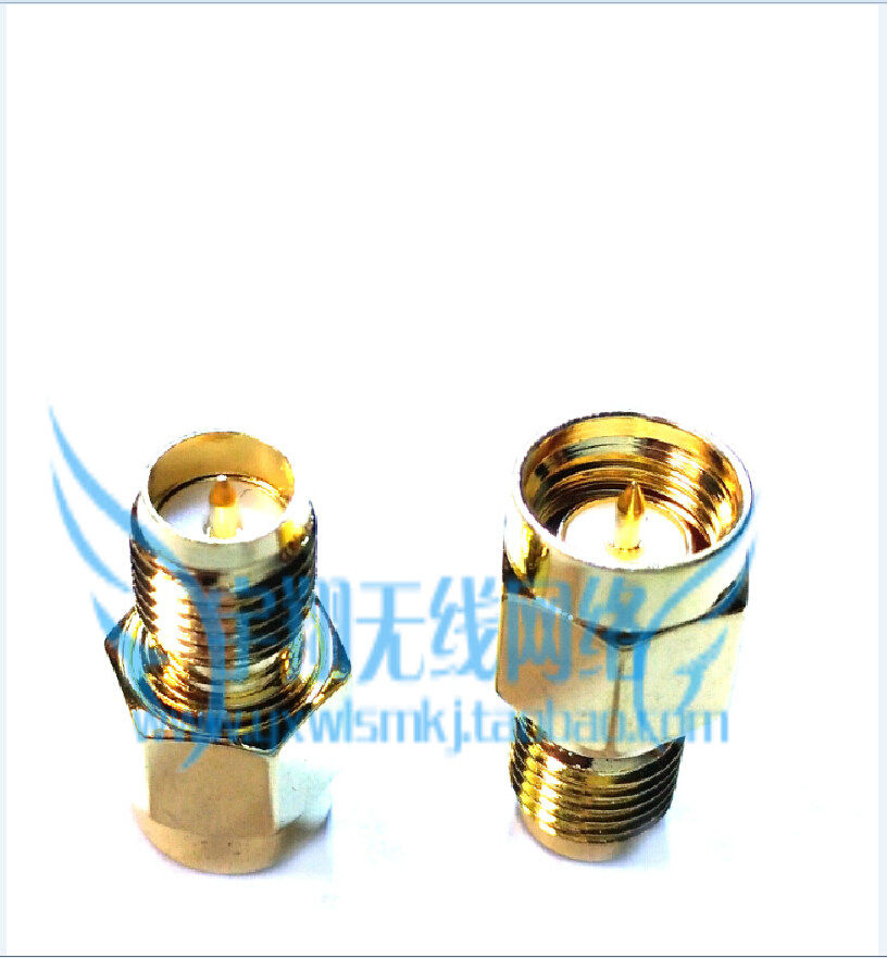 SMA adapter antenna adapter SMA male head inner screw inner needle swivel SMA female head male needle outer screw inner needle straight head