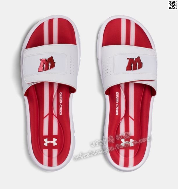 Mỹ mua lại dép nam UnderArmour đệm siêu nhẹ có thể điều chỉnh dép thể thao 2018 dép nike jordan