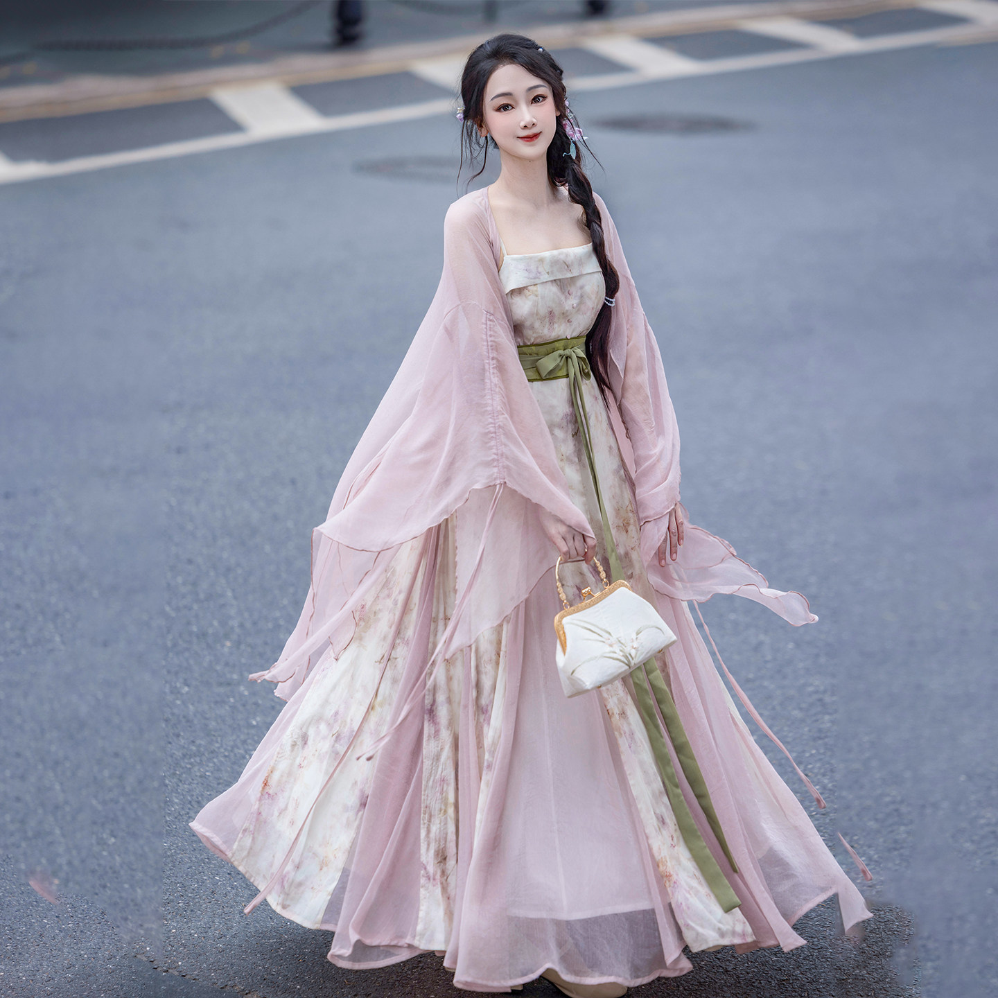 拟梦如梦令原创国风汉元素连衣裙:🌸春日仙气飘飘,穿上就是全场焦点! -汉服连衣裙-淘宝好物网