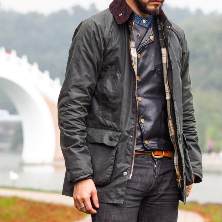 British Barbour Classic Bedale Classic Waxed Oil-Wax Jacket, in Stock, Brand New, Same Style as Anxin British Barbour Classic Bedale Classic Waxed Oil-Wax Jacket, in Stock, Brand New, Same Style as Anxin