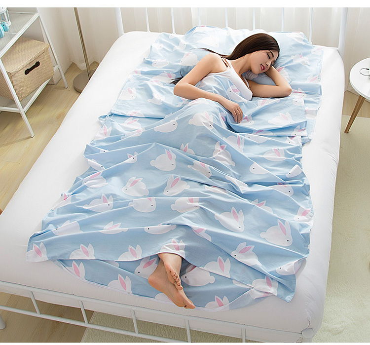 Cotton khách sạn trên bẩn túi ngủ dành cho người lớn du lịch trong nhà xách tay tấm chống bẩn du lịch đôi khách sạn cung cấp