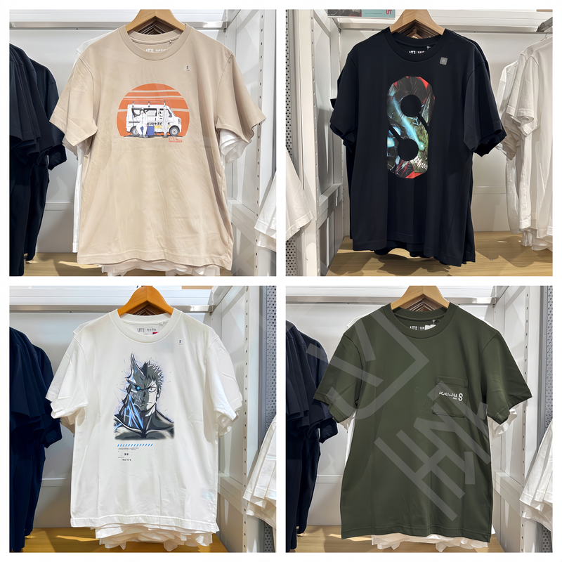 2024 Uniqlo Ut Monster No. 8 Collaboration Unisex Crew Neck All-Cotton Printed Short-Sleeve T-Shirt 472114 2024 Uniqlo Ut Monster No. 8 Collaboration Unisex Crew Neck All-Cotton Printed Short-Sleeve T-Shirt 472114