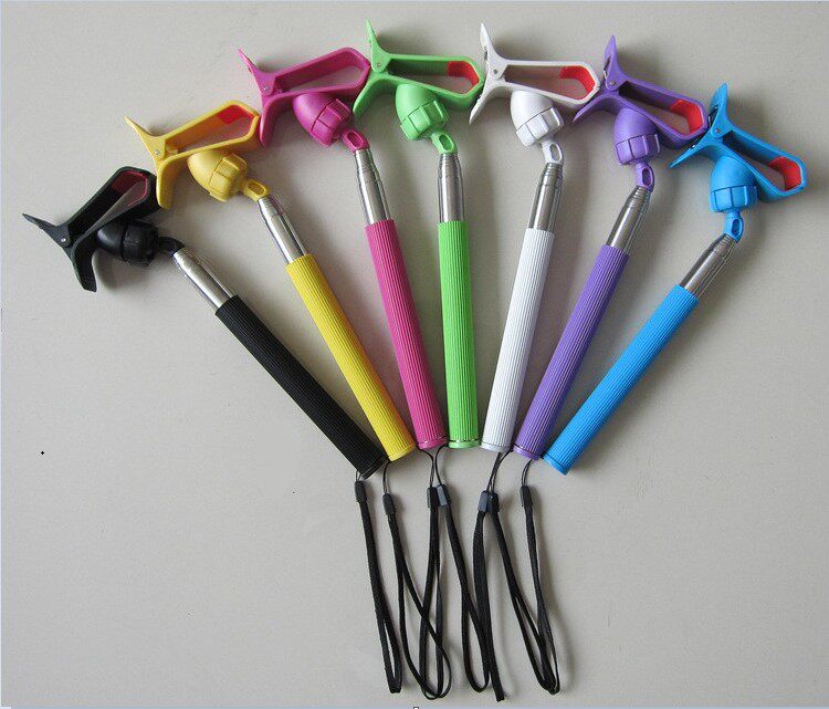 Telescopic anti-shake selfie stick Mobile phone selfie artifact Douyin camera bracket Huawei dedicated net red live broadcast universal